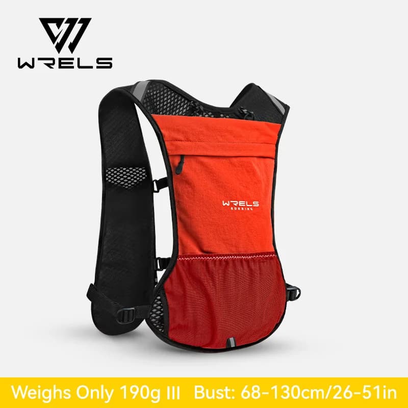 WRELS hydratatievest - waterzakrugzak voor trail & marathon