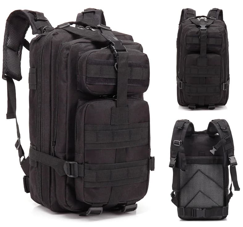 Tactical rugzak 30L camouflage - licht en waterafstotend 3