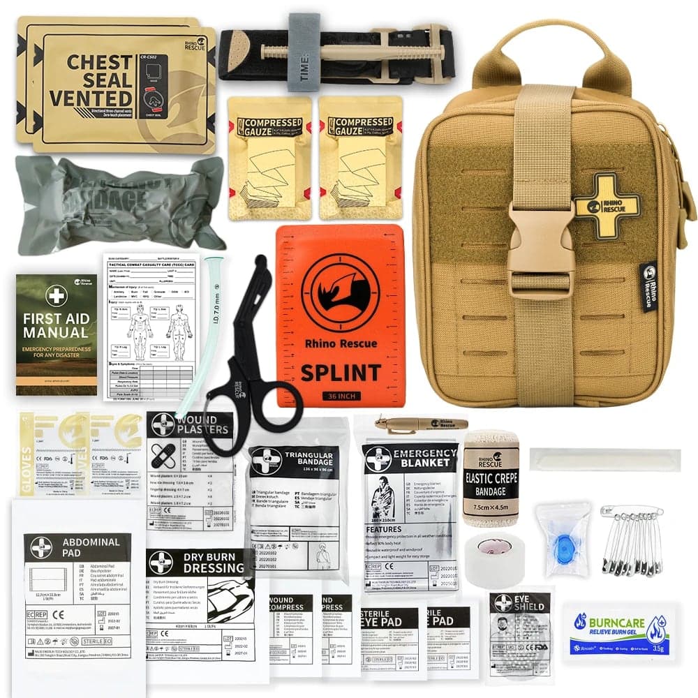 IFAK trauma kit - tactical first-aid set for outdoor, car and emergencies 2
