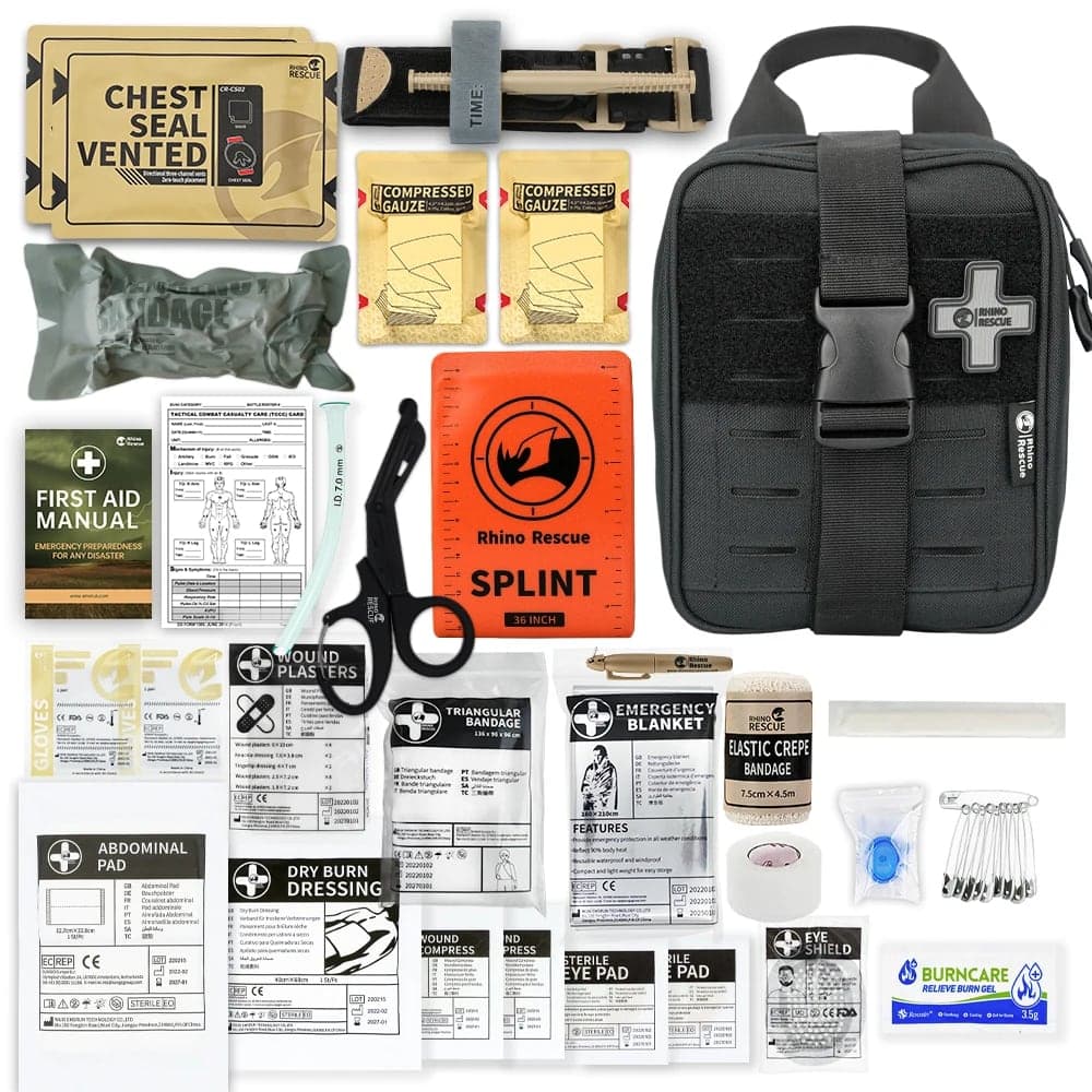 IFAK trauma kit - tactical first-aid set for outdoor, car and emergencies 3