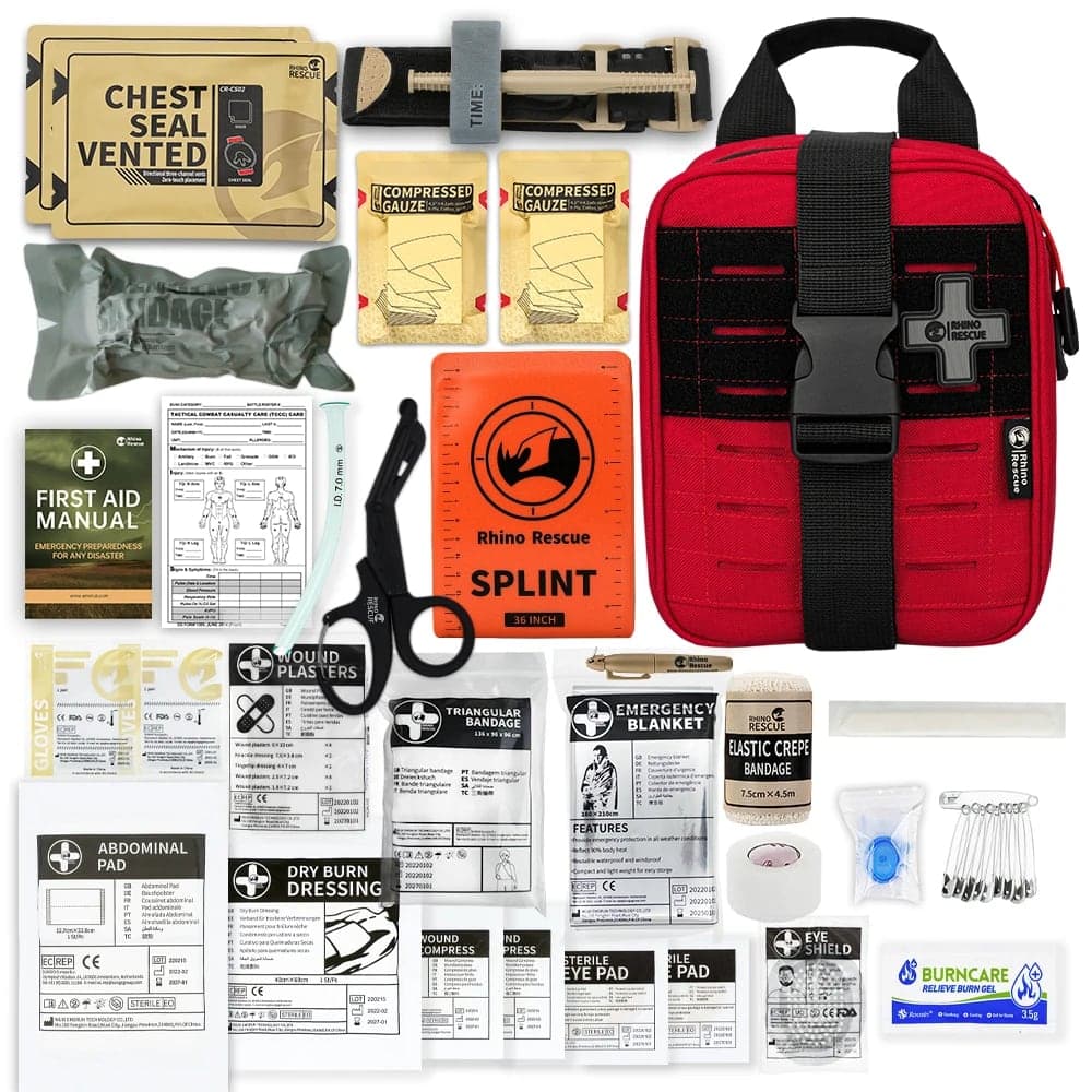 IFAK trauma kit - tactical first-aid set for outdoor, car and emergencies 4