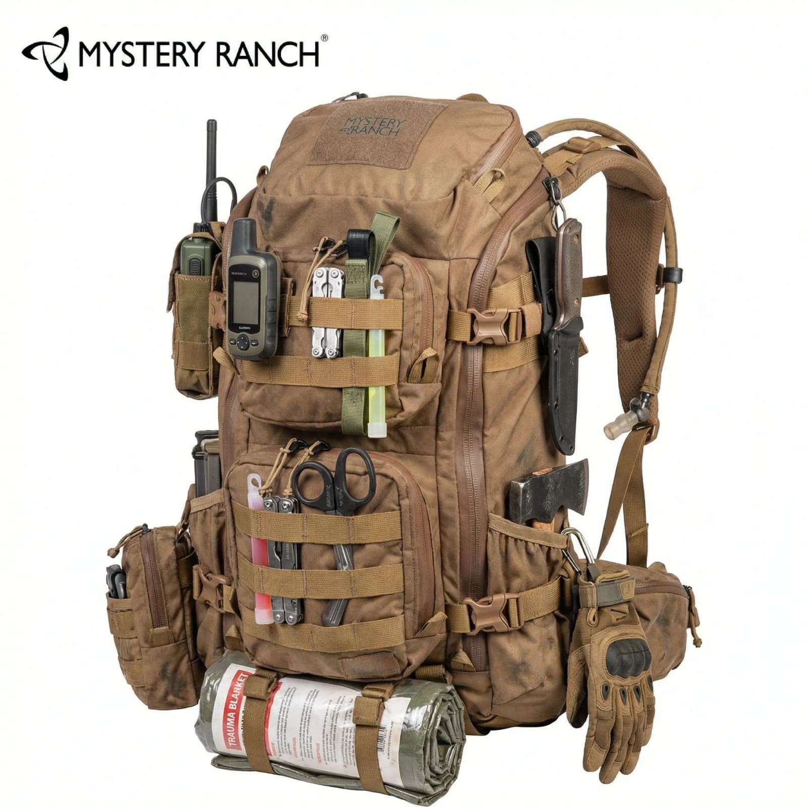Outdoor rugzak 30L - kampeer- en wandeluitrusting 4