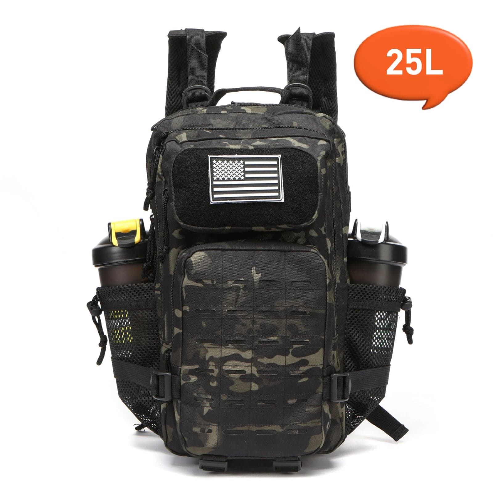 Outdoor backpack 25L / 50L - modular, with bottle holders 3