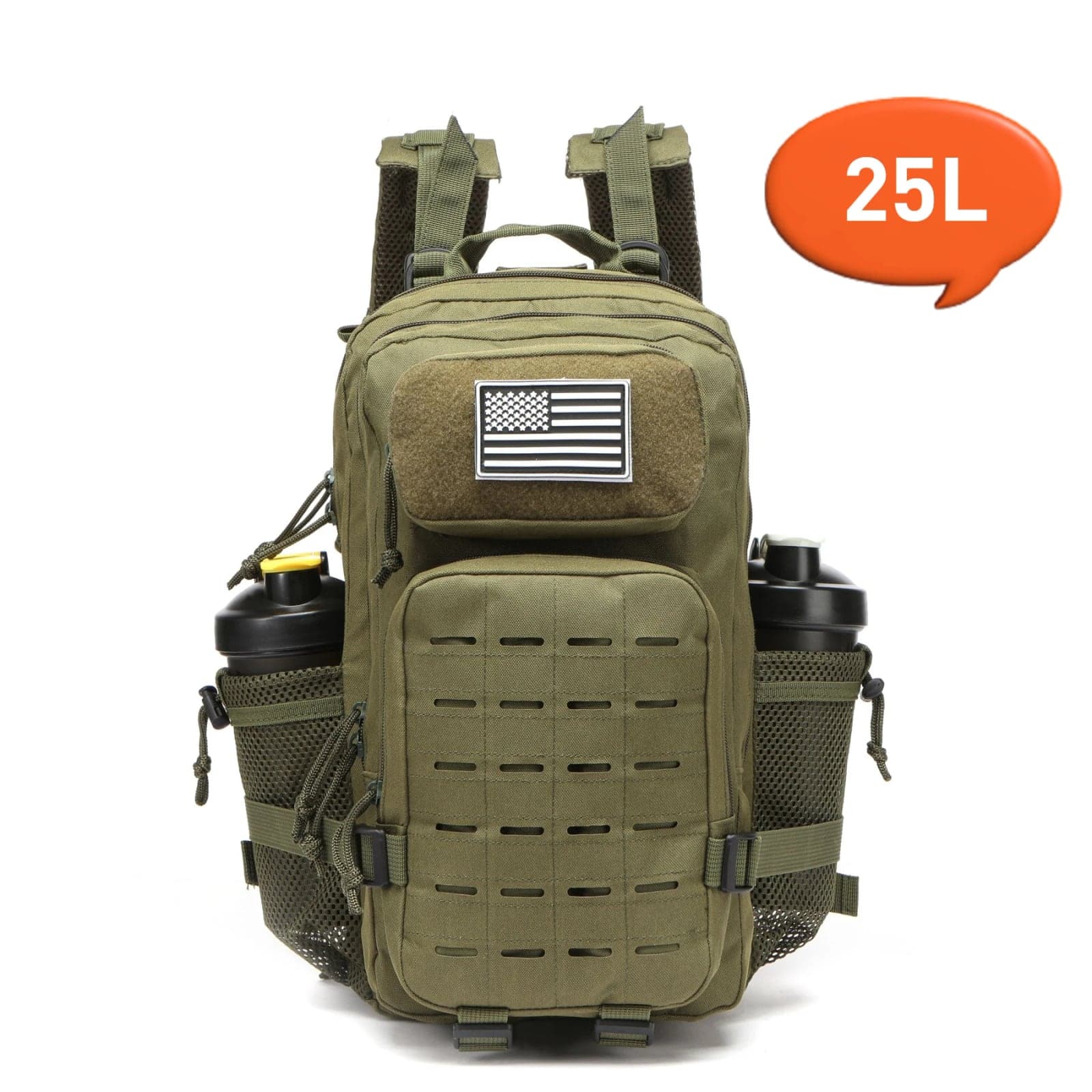 Outdoor backpack 25L / 50L - modular, with bottle holders 4