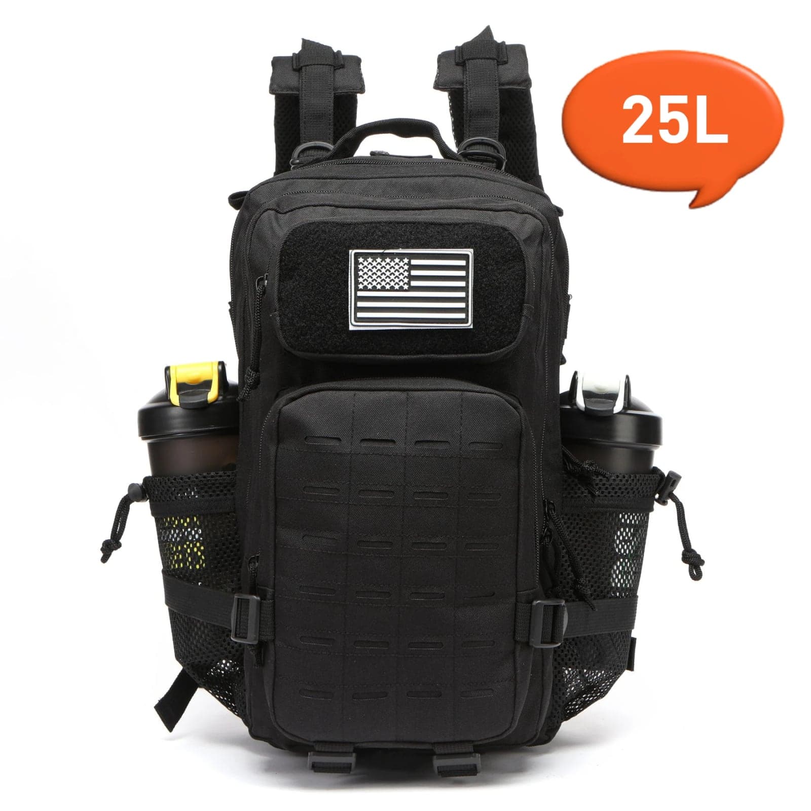 Outdoor backpack 25L / 50L - modular, with bottle holders 7