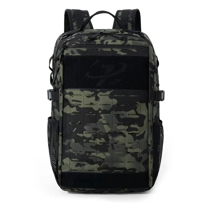 Travel backpack with laptop compartment - water-repellent, breathable back panel 4
