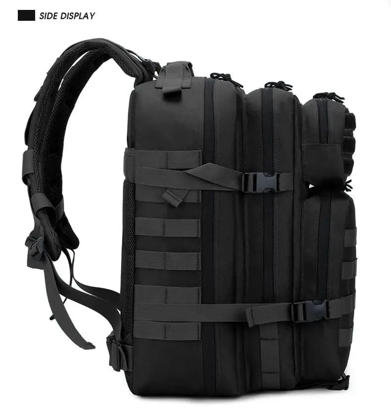 Outdoor backpack 50L - water-repellent with modular carry system 7
