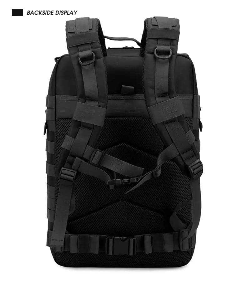 Outdoor backpack 50L - water-repellent with modular carry system 8