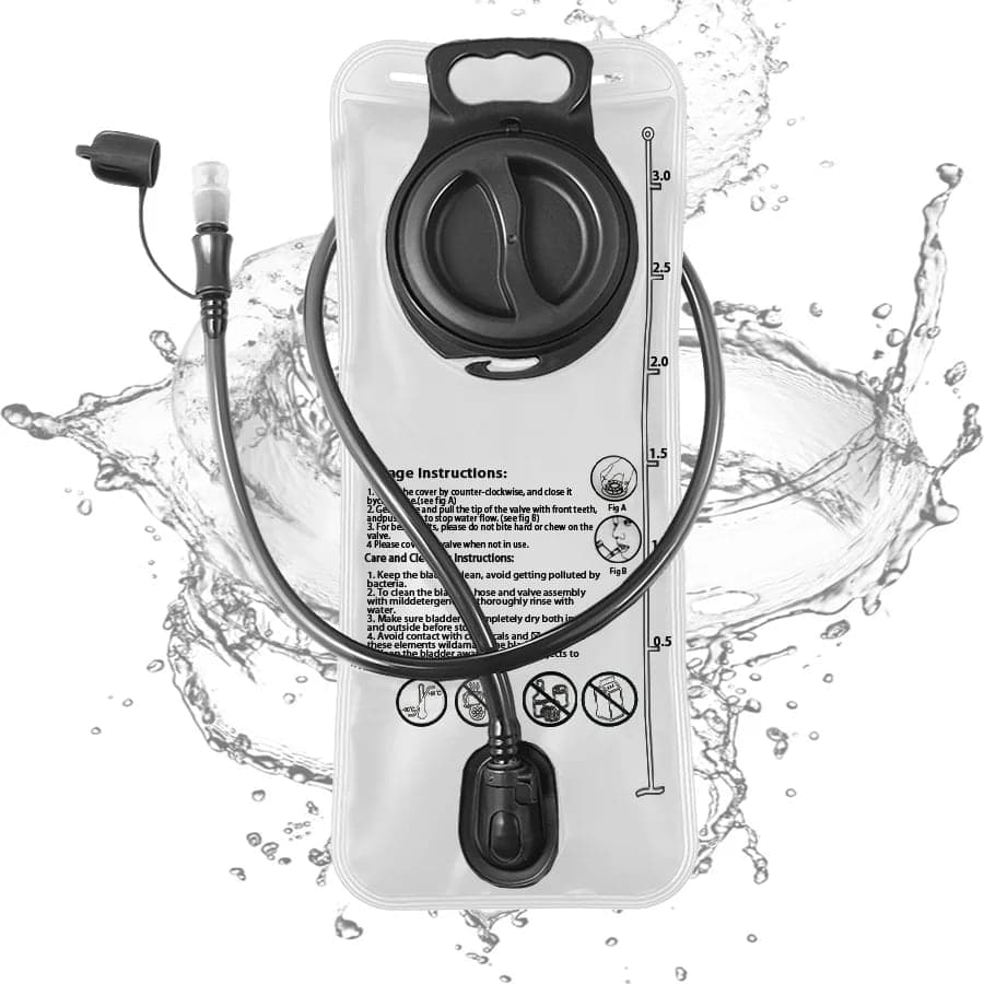 Hydration bladder with quick-release 1.5-3L | leak-free & outdoor ready 5