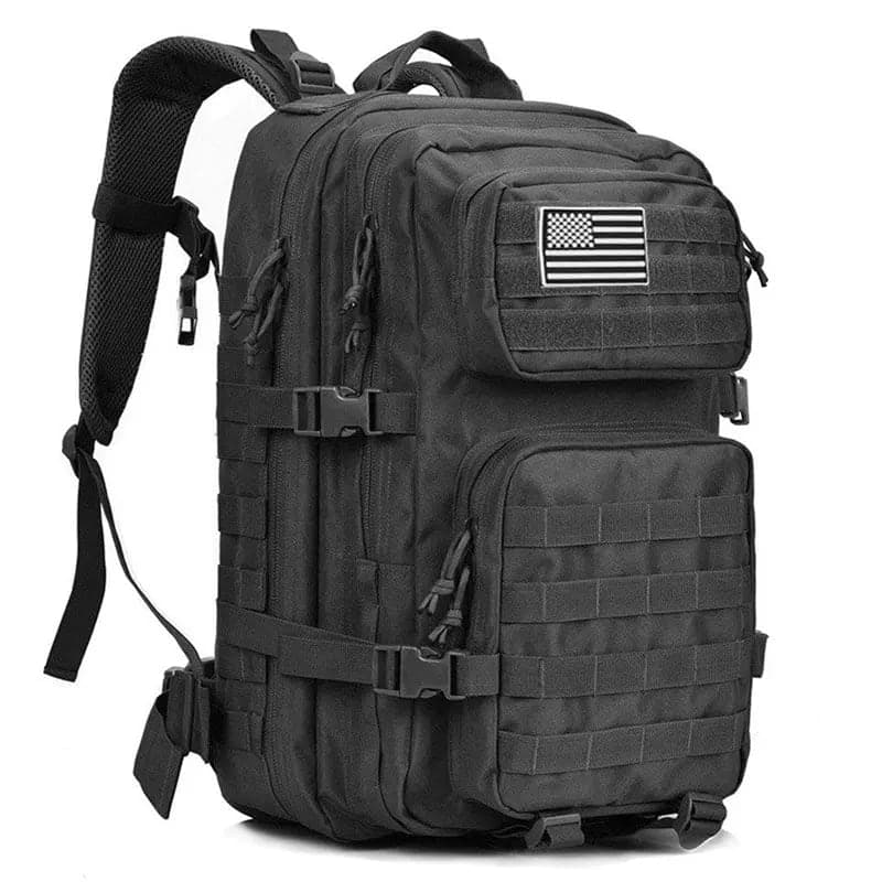Outdoor backpack 50L - water-repellent with modular carry system