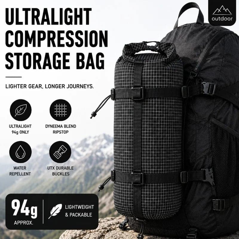 Ultralight storage pouch UHMWPE - waterproof and durable