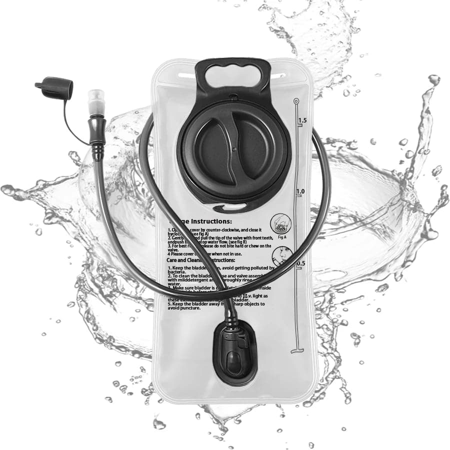 Hydration bladder with quick-release 1.5-3L | leak-free & outdoor ready