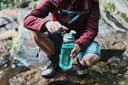 Carrying water on the go: bottle, hydration bladder and amount
